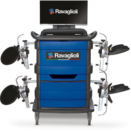 Banc de géométrie 3D - RAVTD3200HP.3 - Ravaglioli - pour voiture / portable / avec caméra automatique