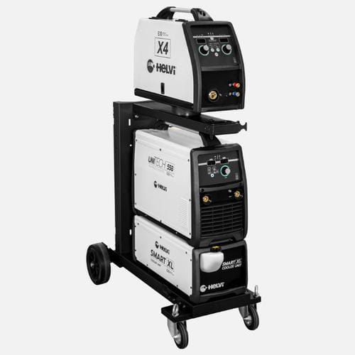 Poste à souder MIG-MAG - UNITECH 558 + X4 - Helvi S.p.A. - MMA / TIG / triphasé
