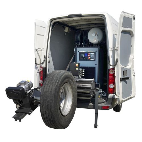Démonte-pneu pour camions - MEGAMOUNT 2-26T2 - Hofmann Megaplan GmbH - automatique / horizontal / électrohydraulique