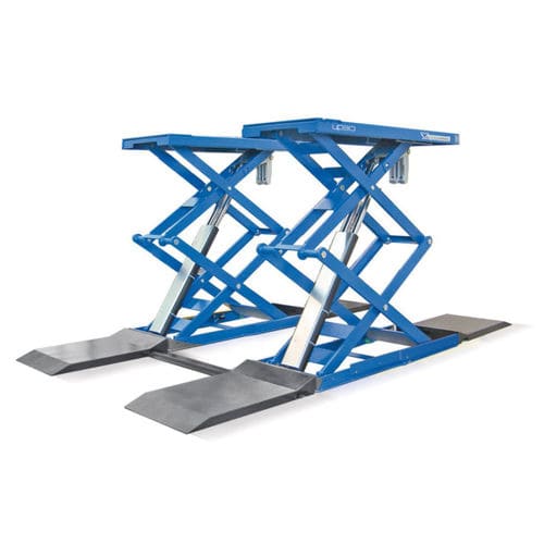 Pont élévateur à doubles ciseaux - Energy UP30-35 - HTC srl - 3,5 tonnes / 3 tonnes / électrohydraulique