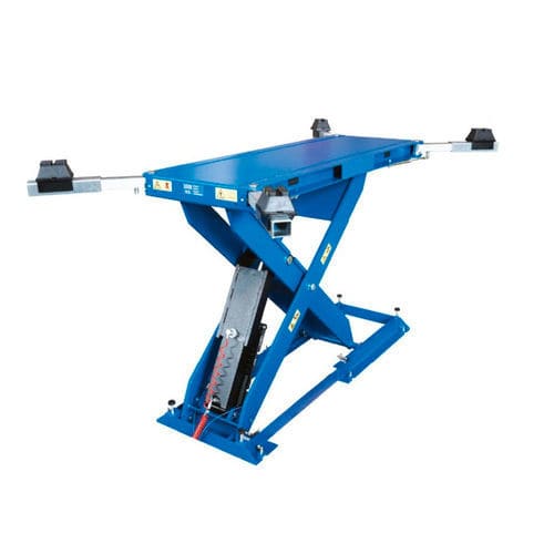 Pont élévateur à ciseaux - Safe UP 35 - HTC srl - 3,5 tonnes / électrohydraulique / pour voiture
