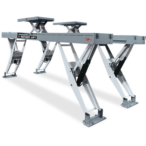 Pont élévateur à ciseaux - V55LT series  - BlitzRotary GmbH - électrohydraulique / pour voiture / 400V