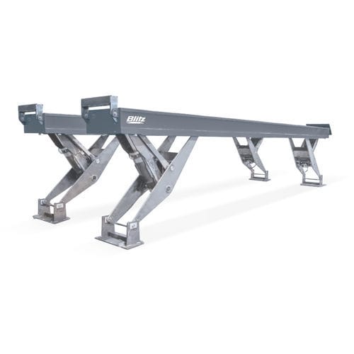 Pont élévateur à ciseaux - HDVL series  - BlitzRotary GmbH - électrohydraulique / pour voiture / 400V