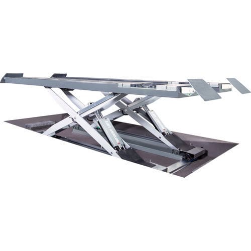 Pont élévateur à ciseaux - S50N series - BlitzRotary GmbH - électrohydraulique / pour voiture / 400V