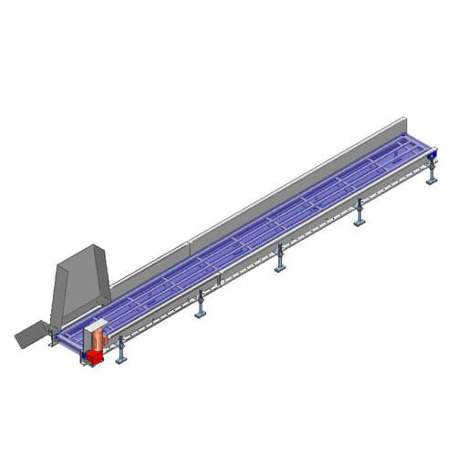 Convoyeur à bande modulaire - Diicma - de transport / de manutention / à viande