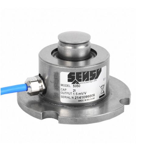Capteur de force en compression - 5950 - SENSY S.A. - type bouton / par jauge de contrainte / de pesage