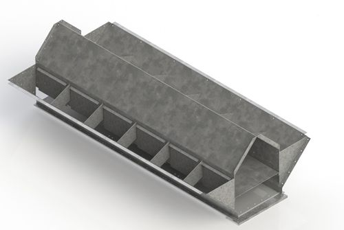 Convoyeur à chaînes - T series - Mysilo - incliné / pour granules / de silo