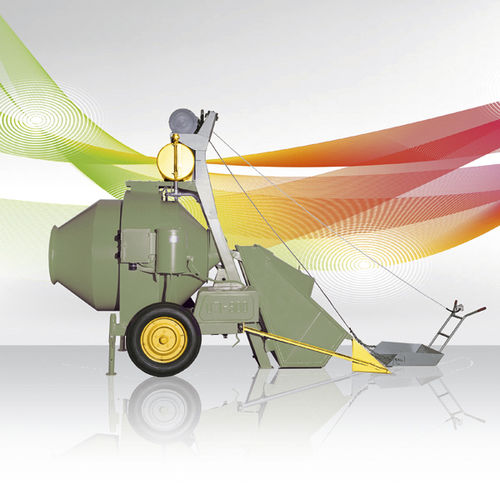 Bétonnière électrique - UTI series  - Umacon S.A - hydraulique / diesel / mobile