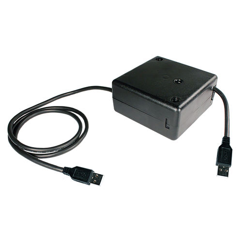 Enrouleur de câble électrique - USB-6-S - Stage ninja - rétractable / fixe / en plastique