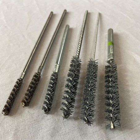 Brosse cylindrique spirale - Promax Smart Manufacturing - d'ébavurage / de polissage / en acier