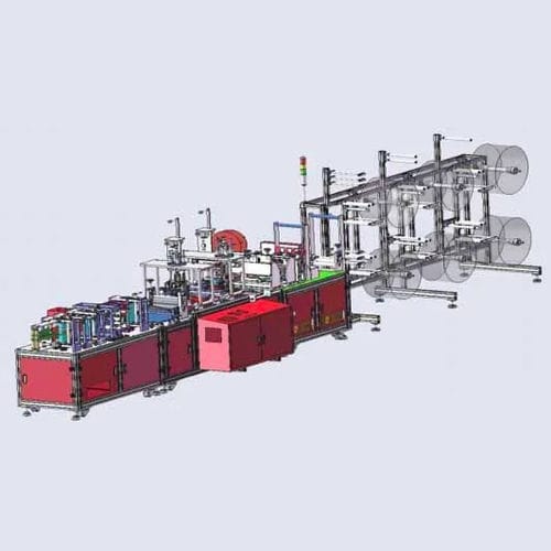 Machine de fabrication pour masques de protection - Promax Smart Manufacturing - de non-tissé / automatique