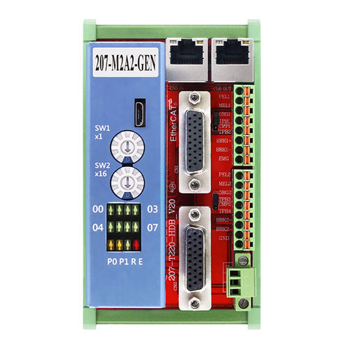 Contrôleur de mouvement EtherCAT - 207-M2A2-GEN - Taiwan Pulse Motion - 2 axes / Ethernet / codeur