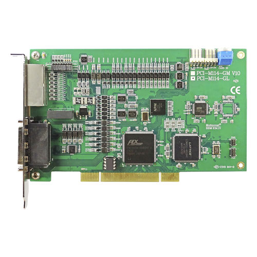 Carte de contrôle de mouvement PCI - PCI-M114-G series - Taiwan Pulse Motion - 4 axes / Ethernet / numérique