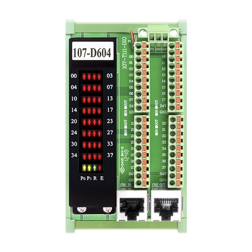 Module E/S esclave - 107-D604-XN - Taiwan Pulse Motion - numérique / RJ45 / RS-485