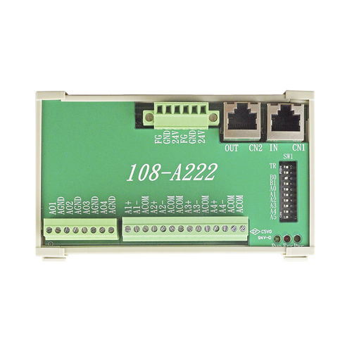 Module E/S esclave - 108-A222 - Taiwan Pulse Motion - analogique / RJ45 / RS-485