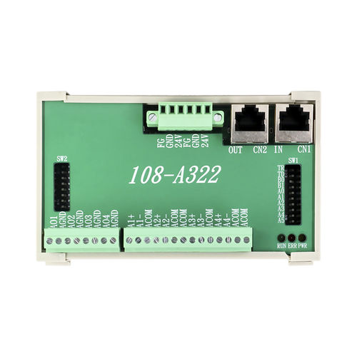 Module E/S esclave - 108-A322 - Taiwan Pulse Motion - analogique / RJ45 / RS-485