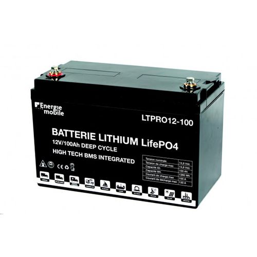 Batterie LiFePO4 - LTPRO12-60BT - ABL Transfo - de bloc / 12 V / M8