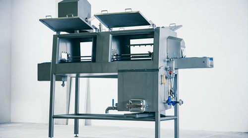Machine de lavage à soufflage d'air - DANA-Technology ApS - à eau / par aspersion / pour l'industrie plastique