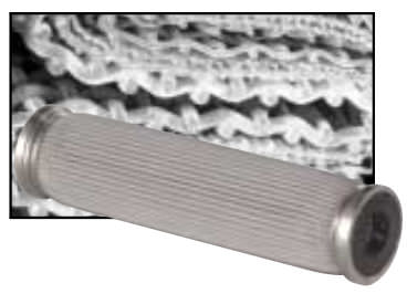 Cartouche filtrante à eau - Poromesh® - Purolator - pour solvant / pour filtration fine / à usage général