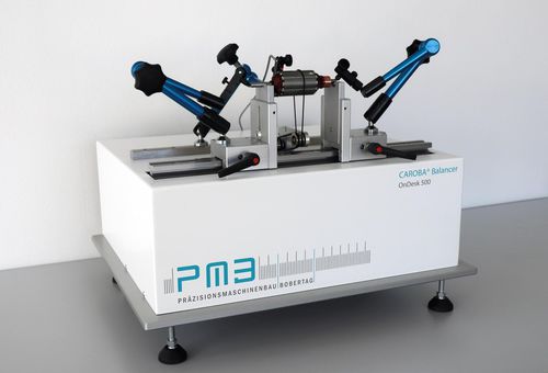 Machine à équilibrer horizontale - CAROBA®Balancer OnDesk 500 - PMB - Präzisionsmaschinenbau Bobertag GmbH - dynamique / pour rotor / pour arbre de transmission