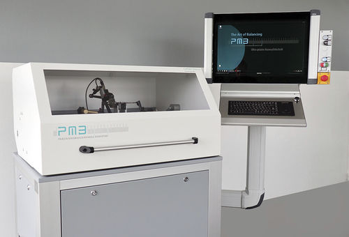 Machine à équilibrer horizontale -  CAROBA®Balancer Universal 500 - PMB - Präzisionsmaschinenbau Bobertag GmbH - dynamique / à entraînement par courroie / pour rotor