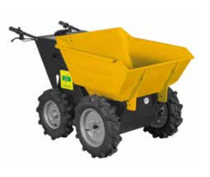 Mini-dumper sur chenilles - 14040897 - zamacort s.l. - électrique / à déchargement frontal / mini