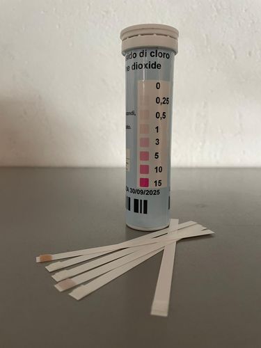 Kit de test de qualité - Cartine tornasole - Apura s.r.l. - d'alcalinité / d'acidité / manuel