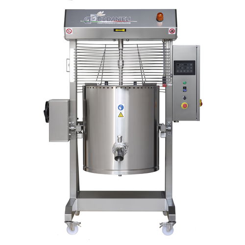 Cuiseur industriel pour sauce - C100CSEIA - De Danieli snc - de fruits / en acier inoxydable / avec mélangeur
