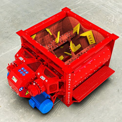 Bétonnière électrique - GNR series - GENERAL MAKINA - stationnaire / à 2 axes