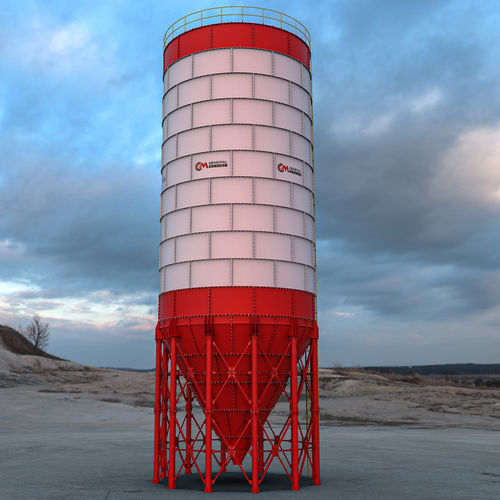Silo boulonné - GENERAL MAKINA - soudé / de ciment