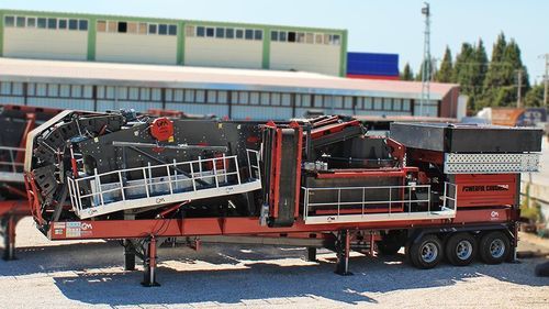 Concasseur vertical à percussion - GNR MVSI 900 - GENERAL MAKINA - mobile / pour production de sable / secondaire