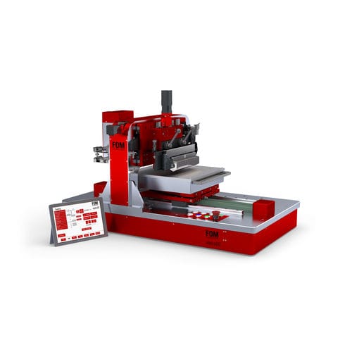 Coucheuse à filière plate - alphaSC - FOM Technologies A/S - automatique / de laboratoire / pour recherche OPV
