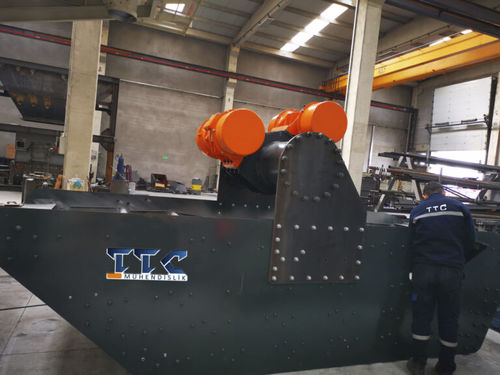 Machine à tamiser vibrant - TTC Mühendislik - pour produits en vrac