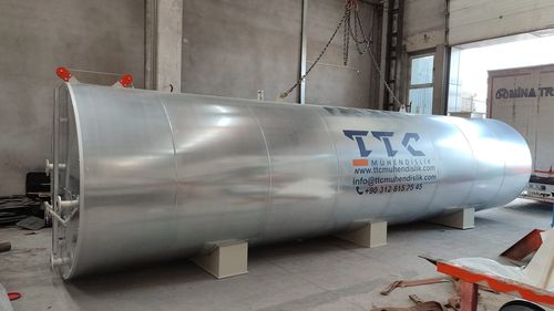 Cuve pour asphalte - TTC Mühendislik - pour indicateur de niveau / surfacé pour toiture-terrasse / transportable