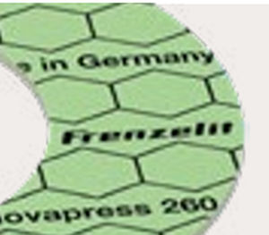 Feuille de joint en fibre d'aramide - Novapress® 260 - Epidor Seals & Rubber Technology - en NBR / huile