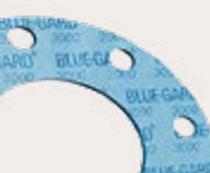 Feuille de joint en fibre d'aramide - Blue-Gard® 3000 - Epidor Seals & Rubber Technology - huile / d'eau
