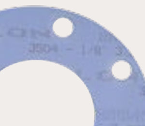 Feuille de joint en PTFE - GYLON® 3504 - Epidor Seals & Rubber Technology - pour acides et bases