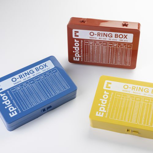 Jeu de joints torique - Epidor Seals & Rubber Technology - en EPDM / en VMQ / en NBR