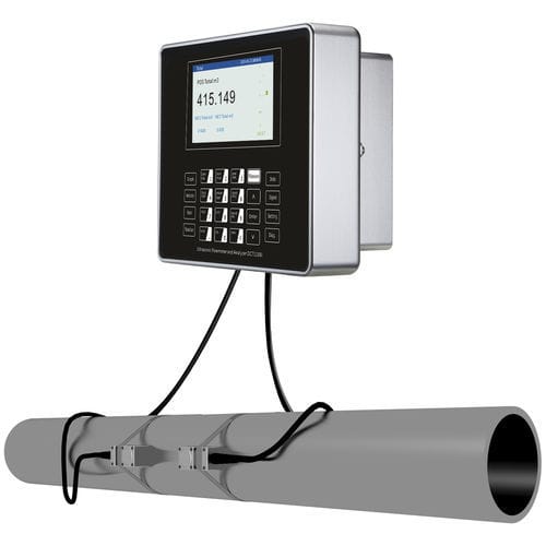 Débitmètre à ultrasons - D118i  - Gentos - volumique / pour eau / pour eaux usées