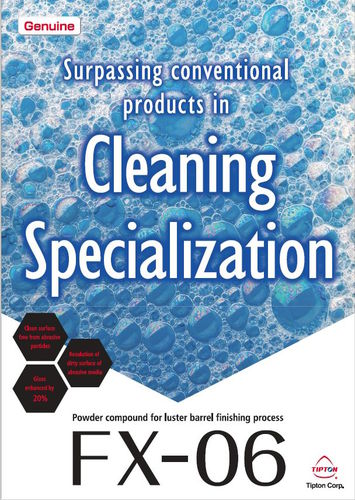 Produit de nettoyage en phase aqueuse - FX-06 Powder compound for clean surface - Tipton Corp. - de métaux