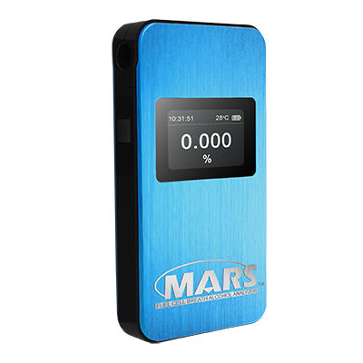 Éthylomètre compact - Mars - C4 Development Ltd - portable / numérique / sans fil