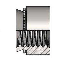 Écrou moleté - 93 series - STANLEY Engineered Fastening - à sertir / en acier / aluminium