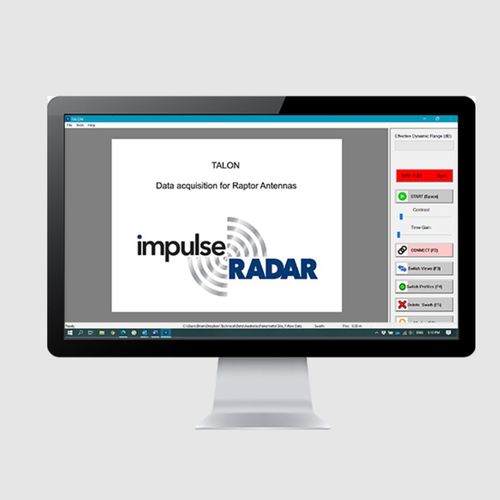 Logiciel de mesure - Talon  - ImpulseRadar - d'acquisition de données / de conception / de commande