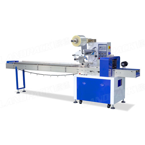 Machine de conditionnement contrôlée par PLC - LP450 - Foshan Land Packaging Machinery Co.,Ltd - servocommandée / semi-automatique / compacte
