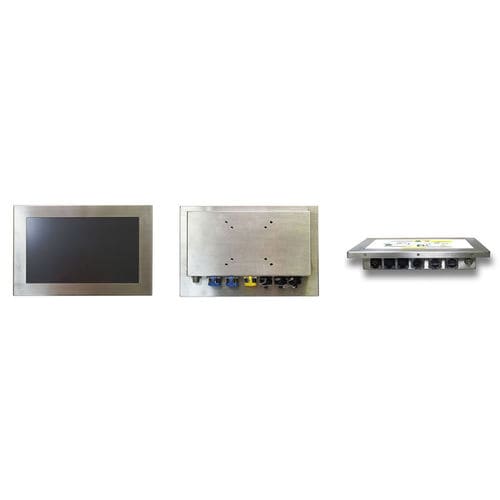 Panel PC LCD - UMSC185-STW - BIS, Beyond Info System - TFT LCD / à écran tactile résistif / 18.5"