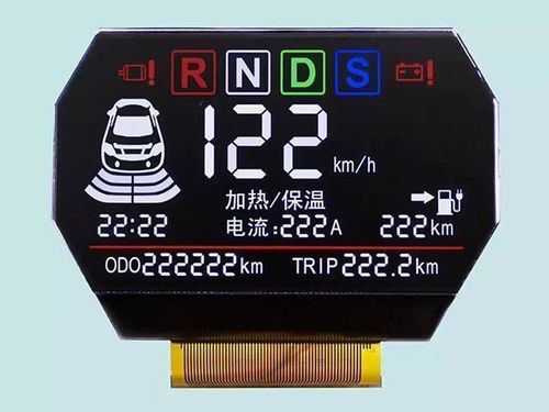 Module d'affichage LCD - VA  - Mango Display Technology Co. Ltd - OLED / à 7 segments / pour instrumentation