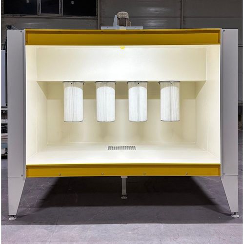 Cabine de poudrage à circuit fermé - MEP TEKNIK - à cyclone / électrostatique