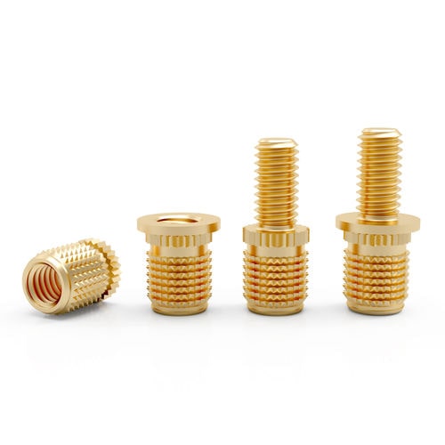 Insert fileté - FB series - Shenzhen In-saiL Precision Parts Co.,Ltd - à presser / moleté / en laiton