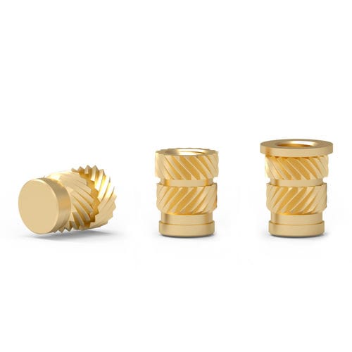 Insert aveugle - HT series - Shenzhen In-saiL Precision Parts Co.,Ltd - fileté / moleté / en inox