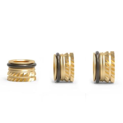Insert fileté - OT series - Shenzhen In-saiL Precision Parts Co.,Ltd - moleté / en inox / en aluminium